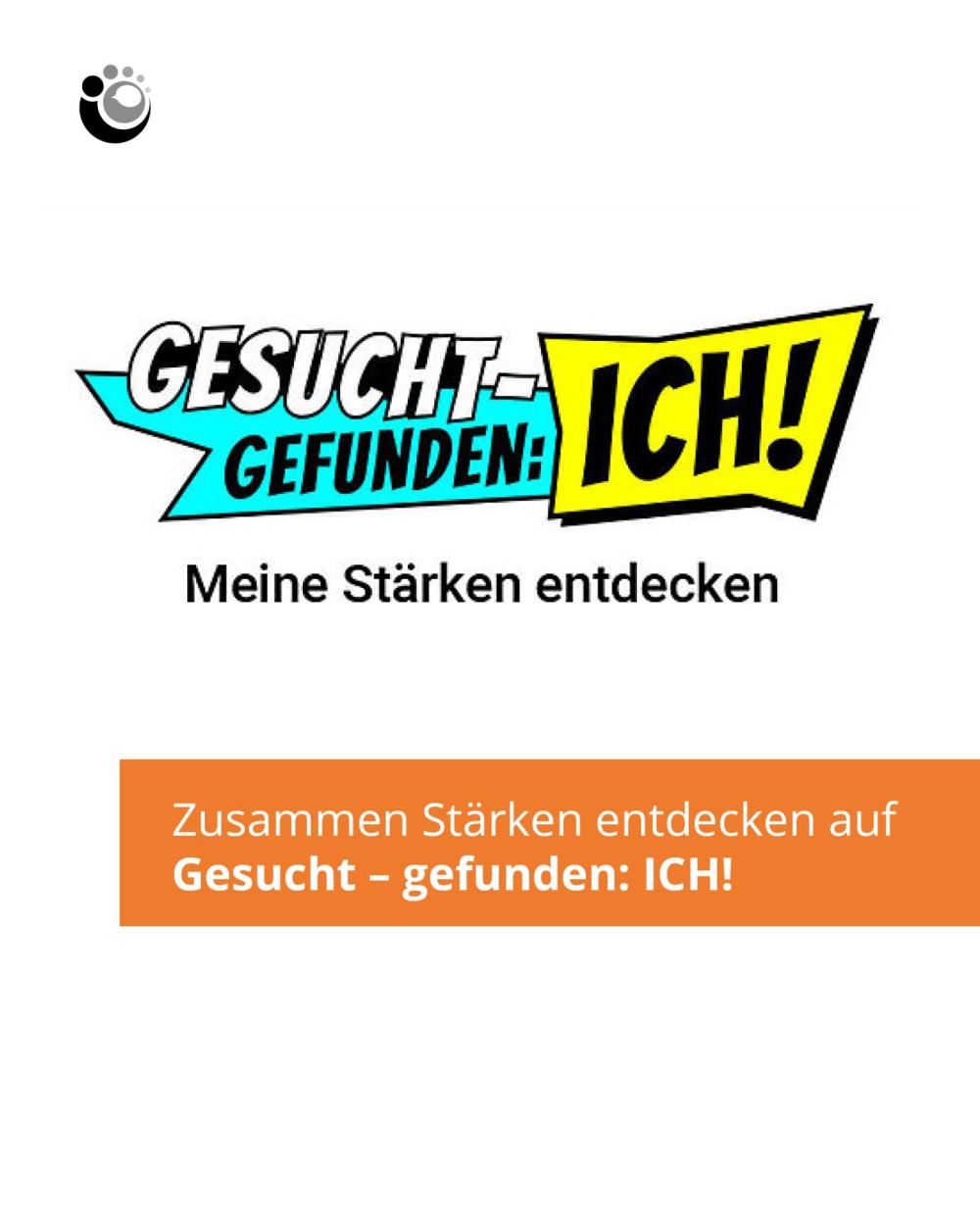 Logo von Gesucht - gefunden: ICH!